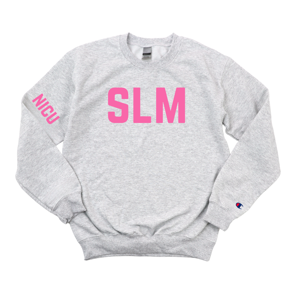 SLM NICU CHAMPION CREWNECK