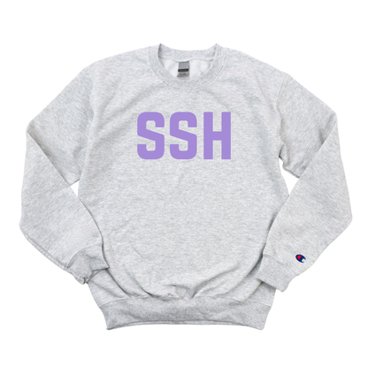 LILAC SSH CHAMPION CREWNECK