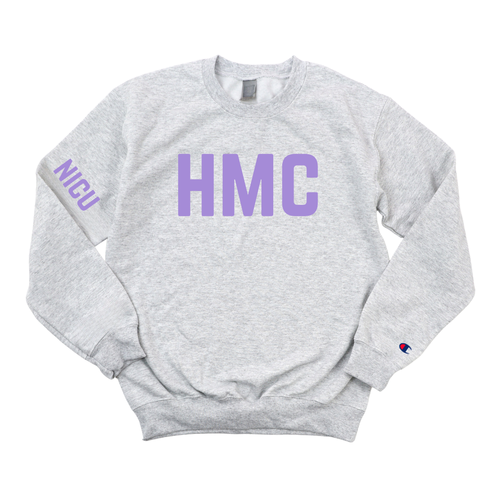 HMC NICU CHAMPION CREWNECK
