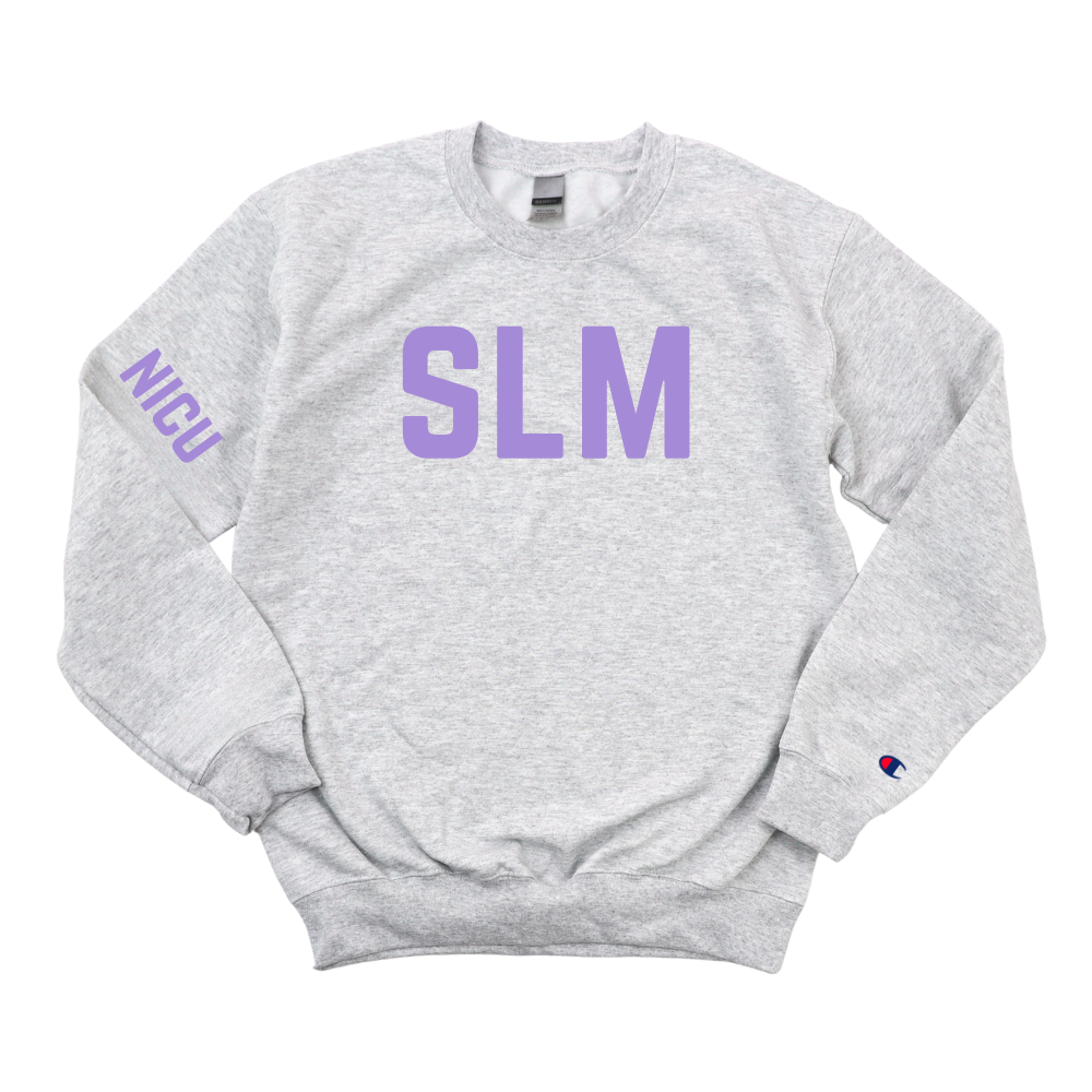 SLM NICU CHAMPION CREWNECK