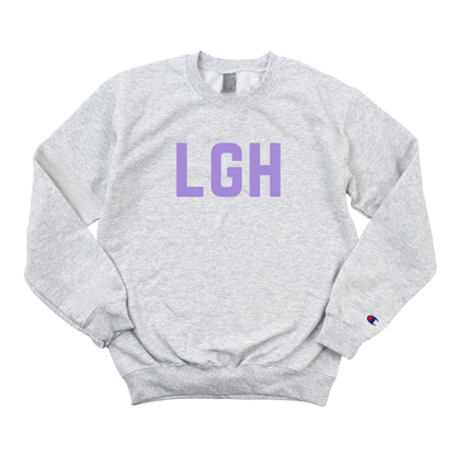 LILAC LGH CHAMPION CREWNECK