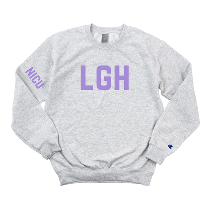 LGH NICU CHAMPION CREWNECK