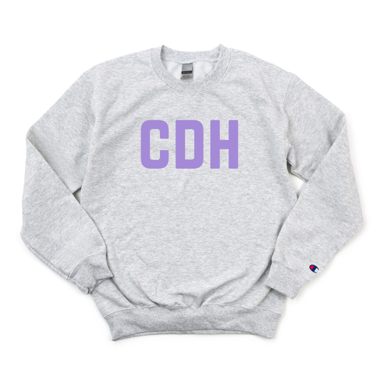 LILAC CDH CHAMPION CREWNECK