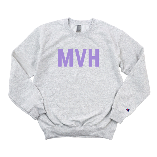 LILAC MVH CHAMPION CREWNECK