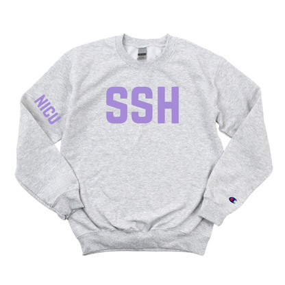 SSH NICU CHAMPION CREWNECK