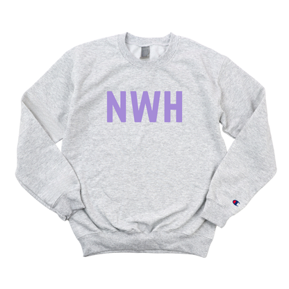 LILAC NWH CHAMPION CREWNECK