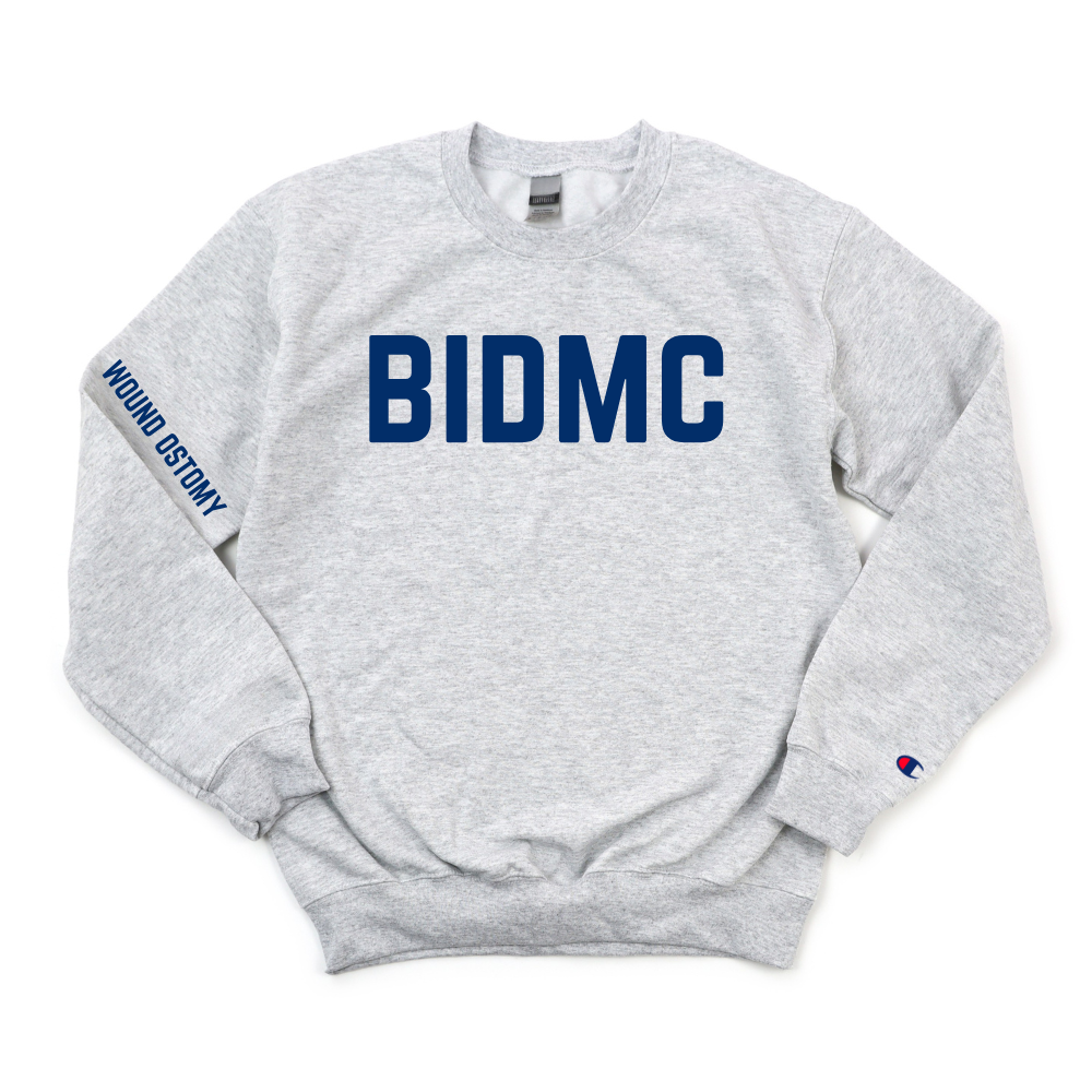 BIDMC RN WOUND OSTOMY CHAMPION CREWNECK