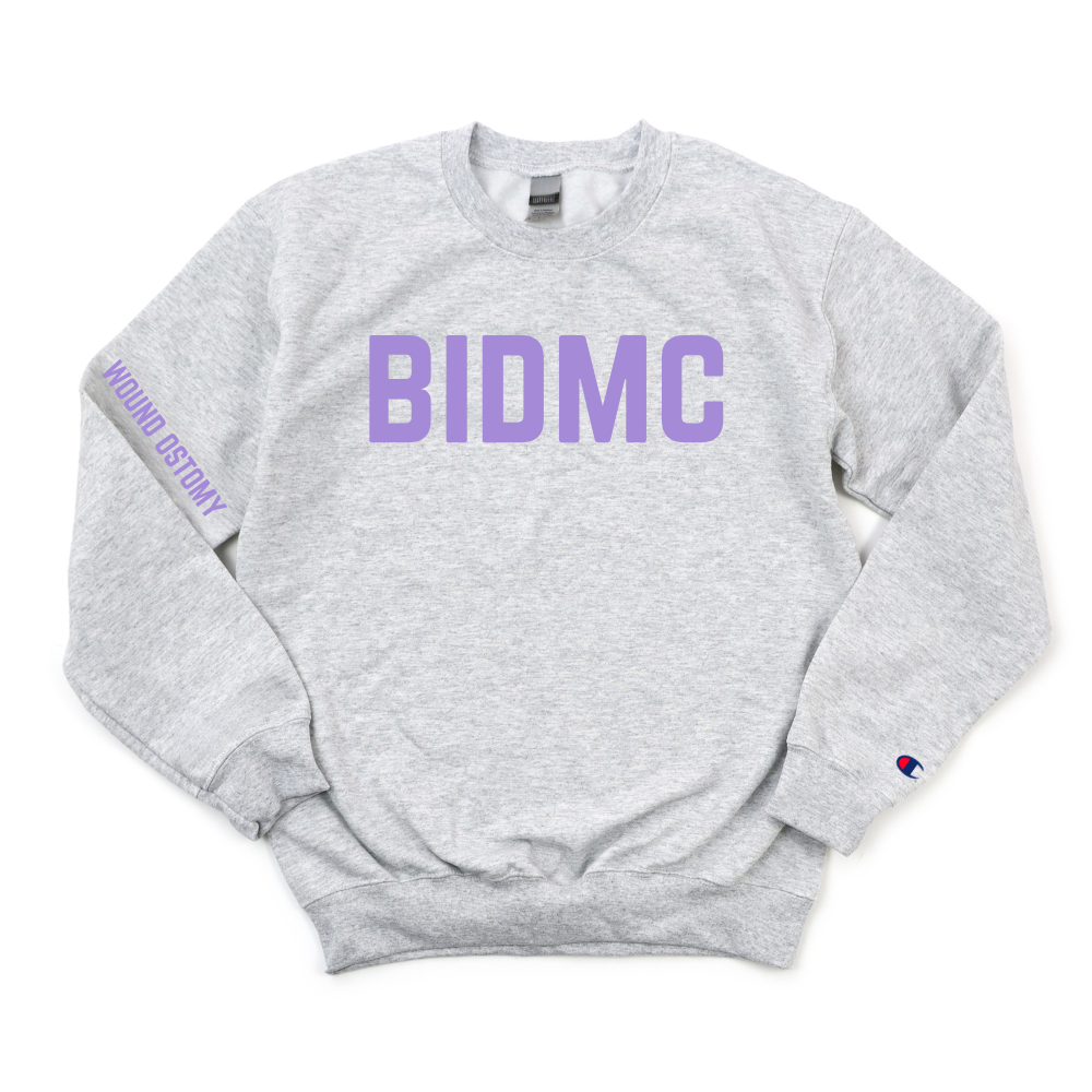 BIDMC RN WOUND OSTOMY CHAMPION CREWNECK