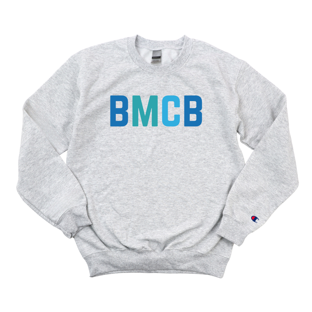 BMCB MULTICOLOR BLUE CHAMPION CREWNECK