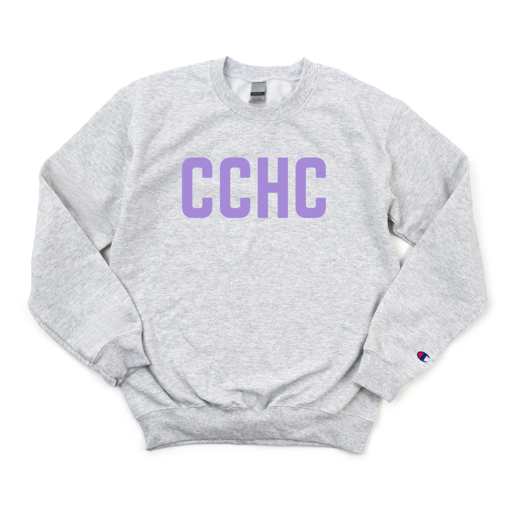LILAC CCHC CHAMPION CREWNECK