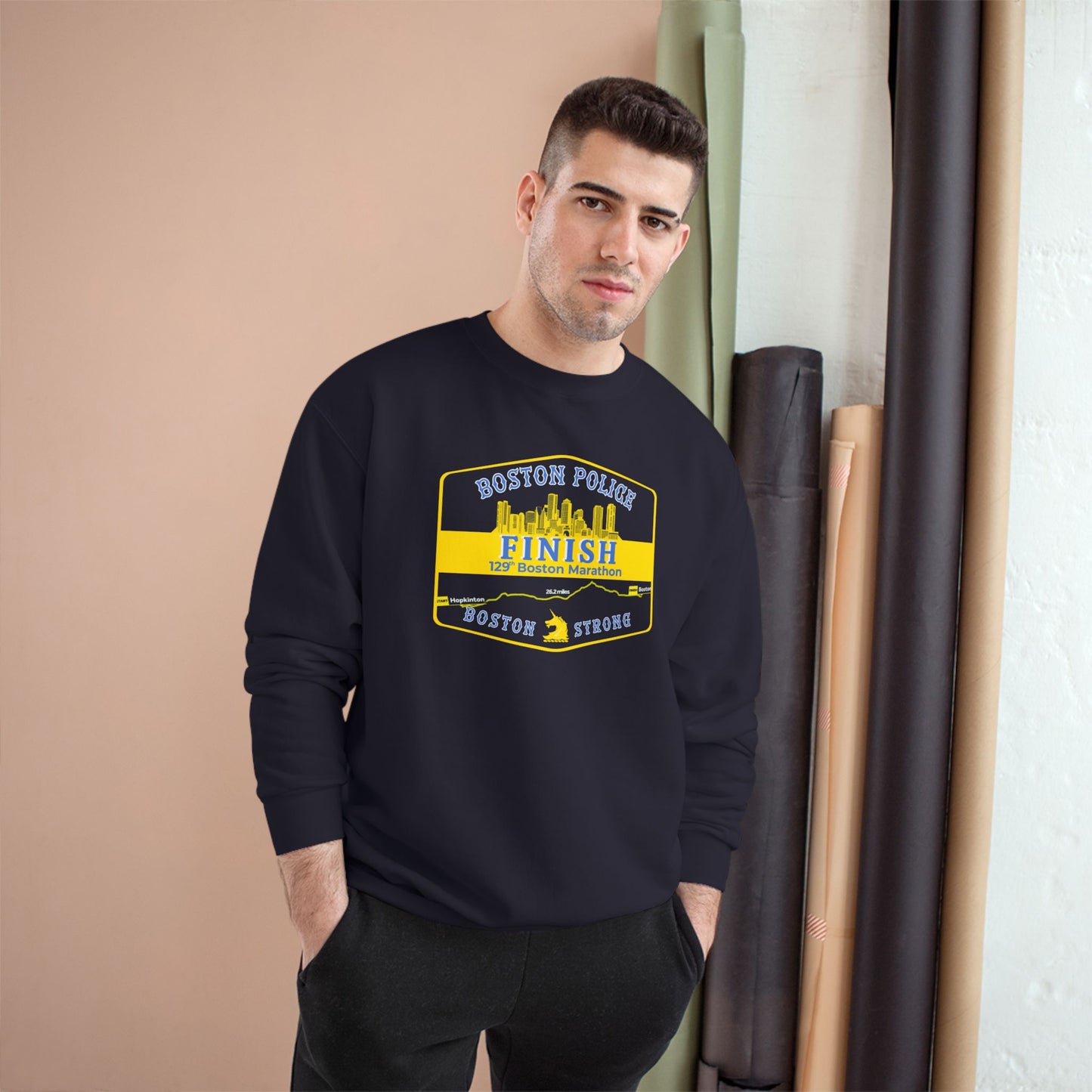NAVY BPD MARATHON CREWNECK