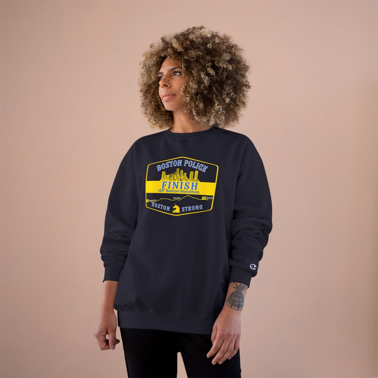NAVY BPD MARATHON CREWNECK