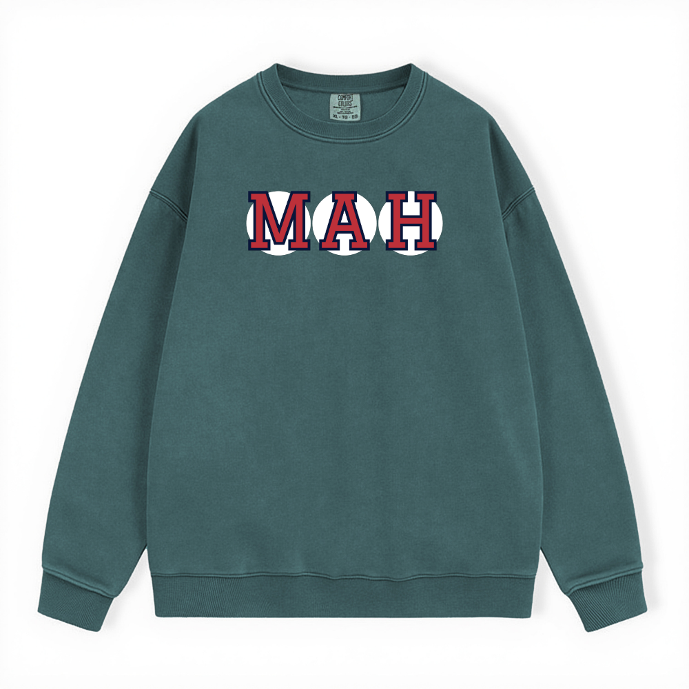 MAH RETIRED SOX LETTER CREWNECK