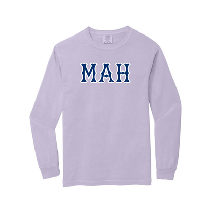 MAH NAVY SOX LETTERS LONG SLEEVE