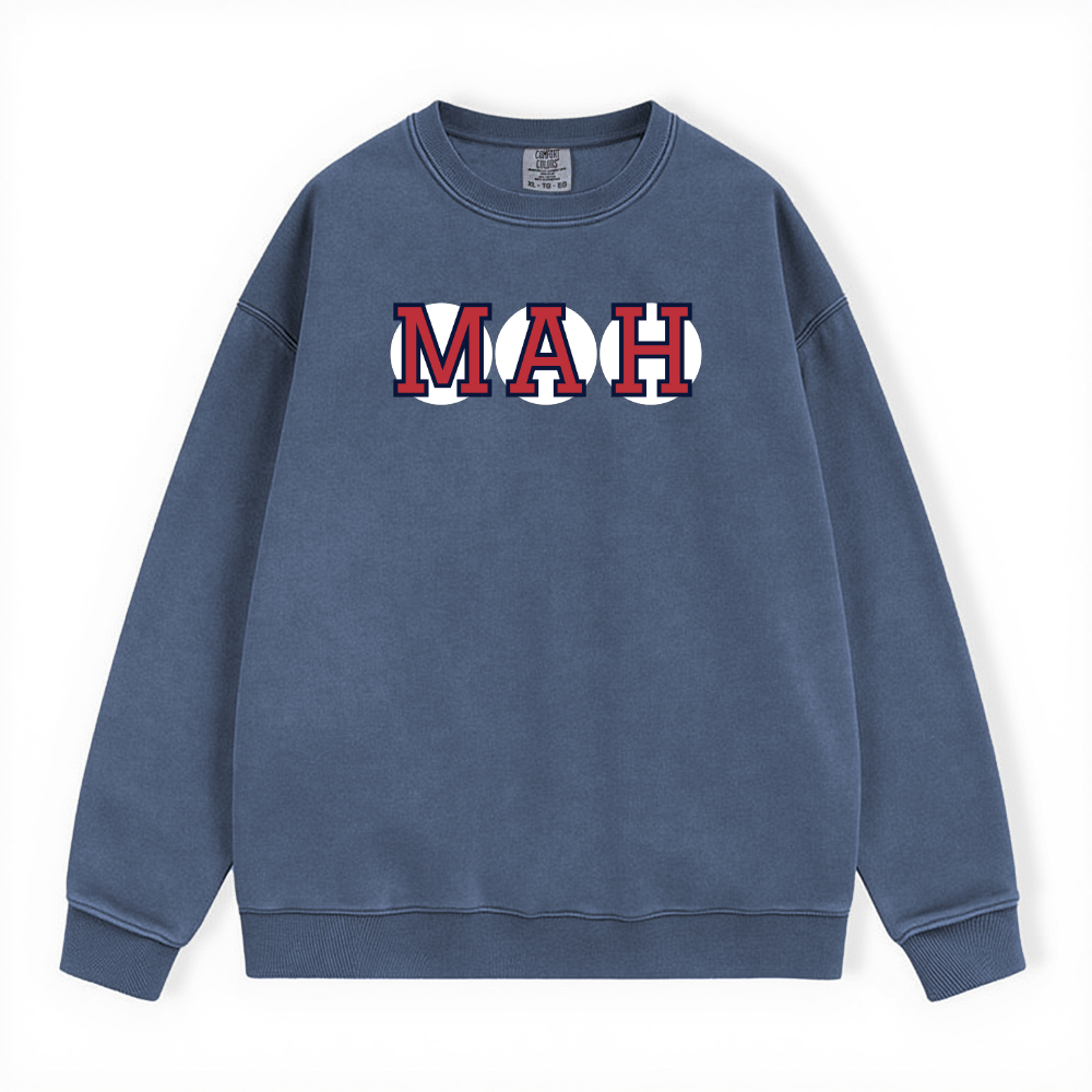 MAH RETIRED SOX LETTER CREWNECK