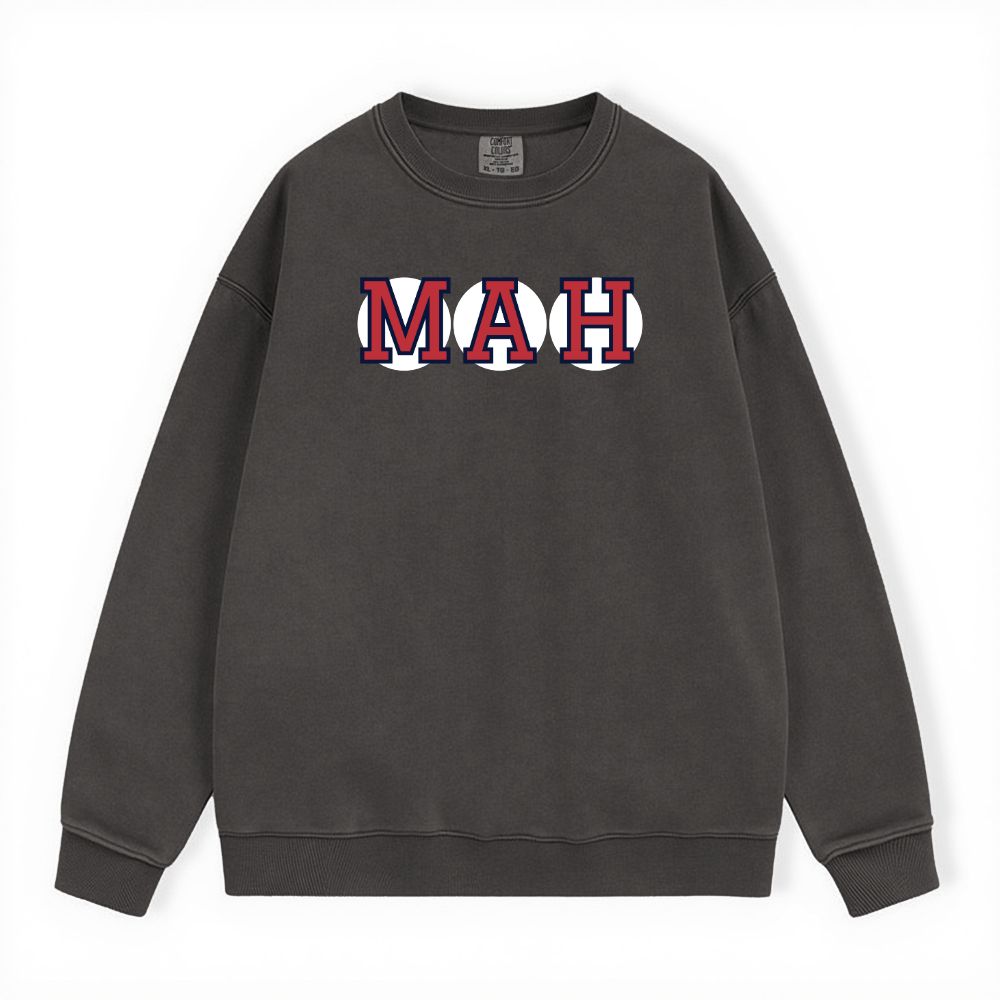 MAH RETIRED SOX LETTER CREWNECK