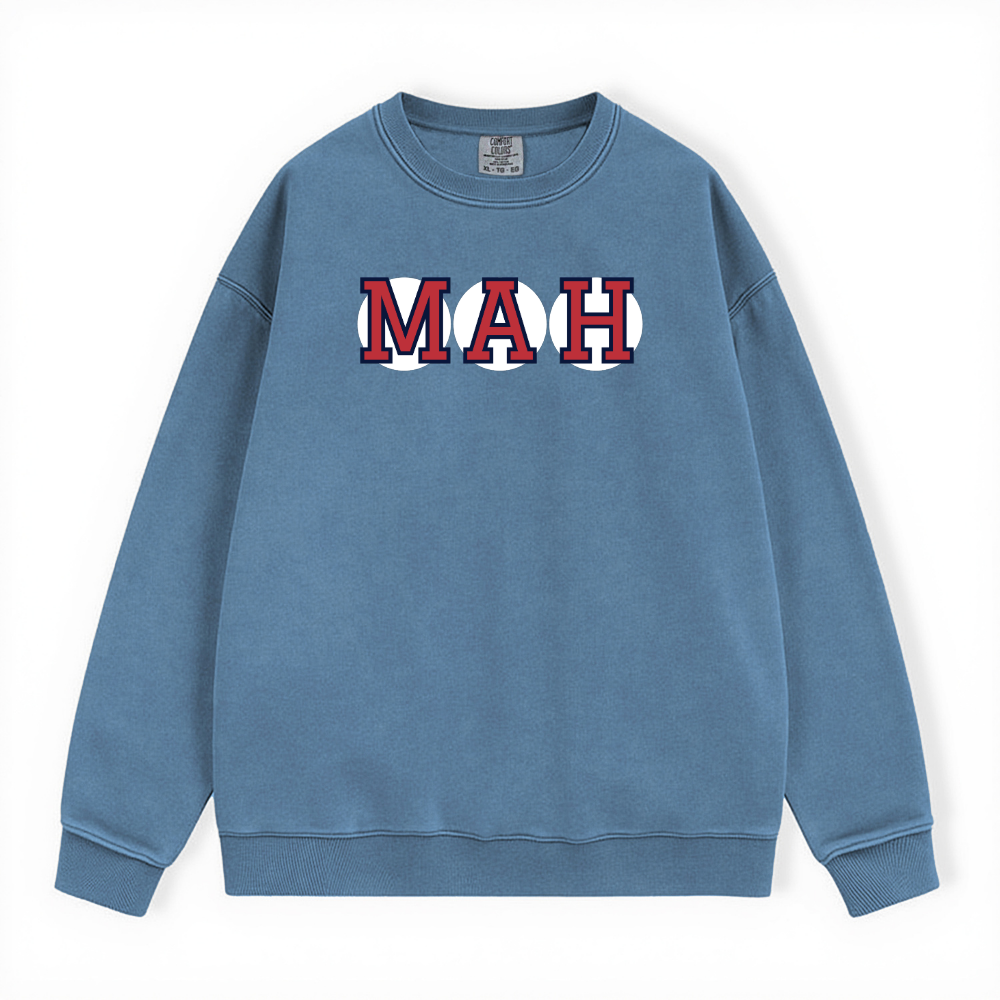 MAH RETIRED SOX LETTER CREWNECK