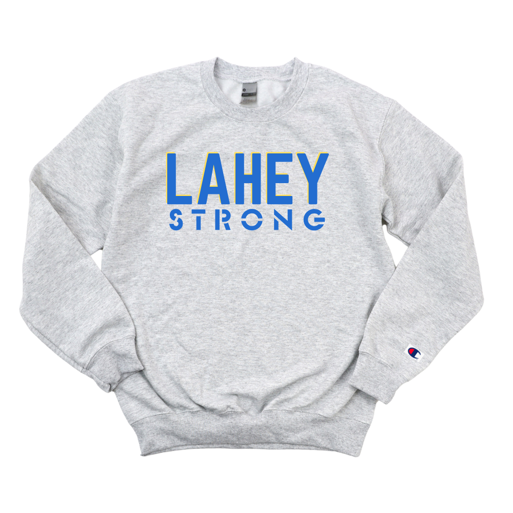 LAHEY STRONG CHAMPION CREWNECK
