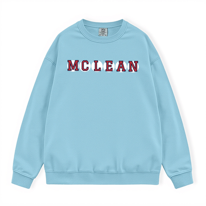 MCLEAN RETIRED SOX LETTER CREWNECK