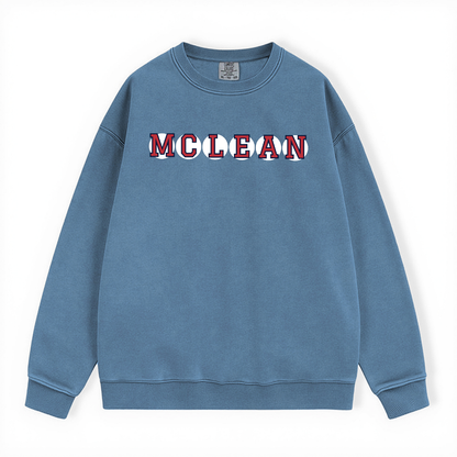 MCLEAN RETIRED SOX LETTER CREWNECK