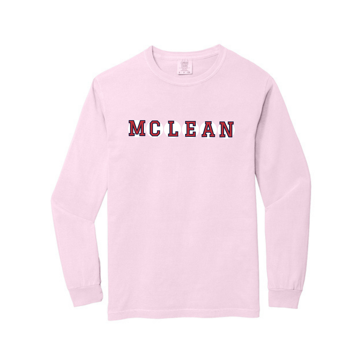 MCLEAN RETIRED SOX LETTERS LONG SLEEVE