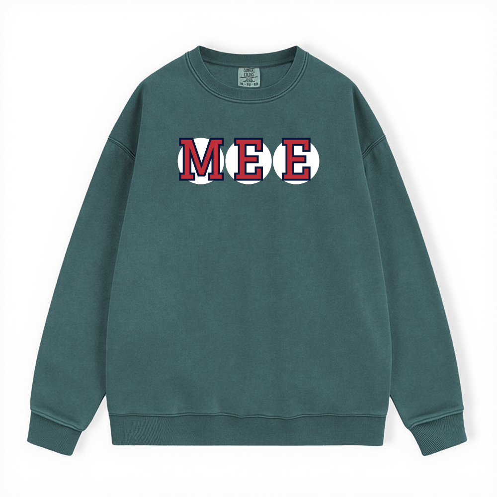 MEE RETIRED SOX LETTER CREWNECK