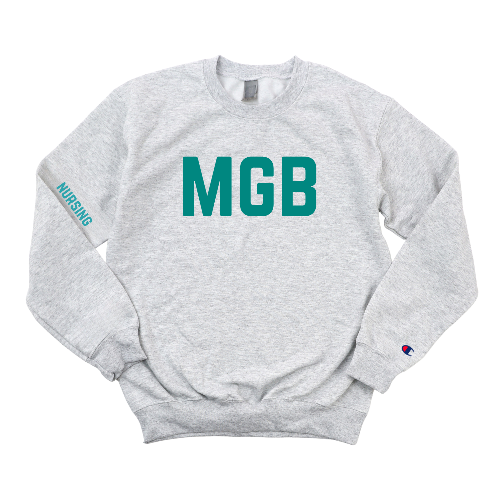MGB UNIVERSITY- NURSING CHAMPION CREWNECK