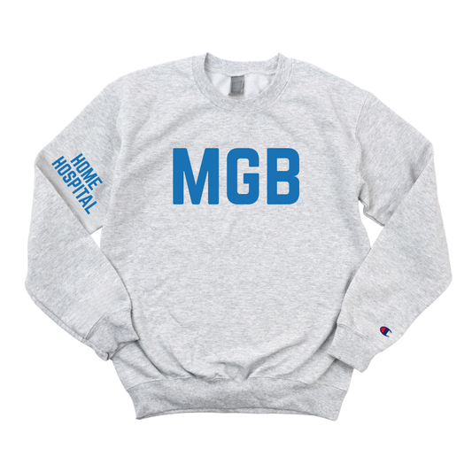 MGB HOME HOSPITAL CHAMPION CREWNECK