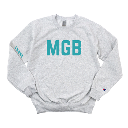 MGB UNIVERSITY- NURSING CHAMPION CREWNECK