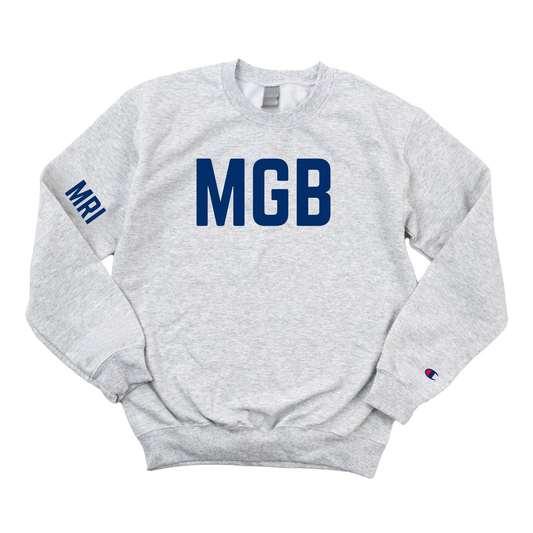NAVY MGB MRI CHAMPION CREWNECK