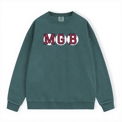 MGB RETIRED SOX LETTER CREWNECK