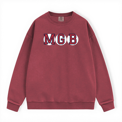 MGB RETIRED SOX LETTER CREWNECK
