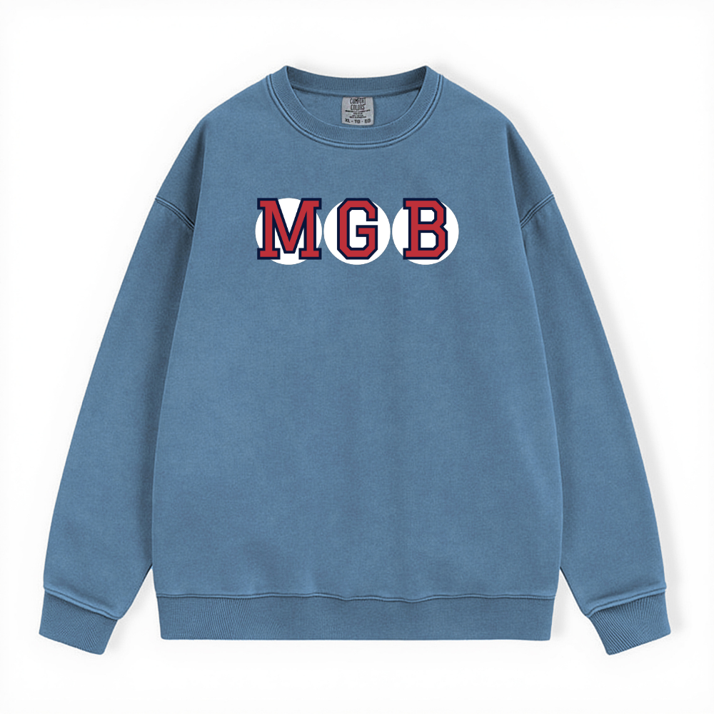 MGB RETIRED SOX LETTER CREWNECK