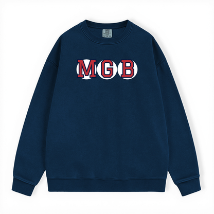 MGB RETIRED SOX LETTER CREWNECK