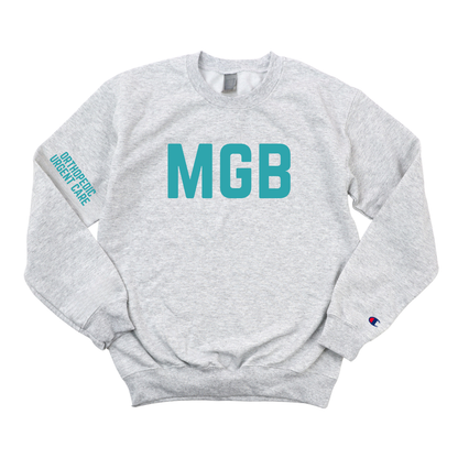TEAL MGB NP - ORTHOPEDIC URGENT CARE CHAMPION CREWNECK