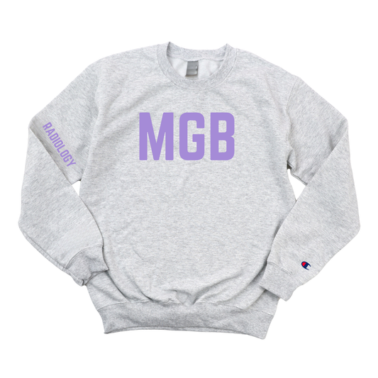 LILAC MGB RADIOLOGY SALEM RT(R) CHAMPION CREWNECK
