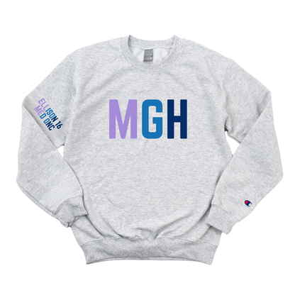 MULTICOLOR MGH ELLISON 16 MED ONC CHAMPION CREWNECK