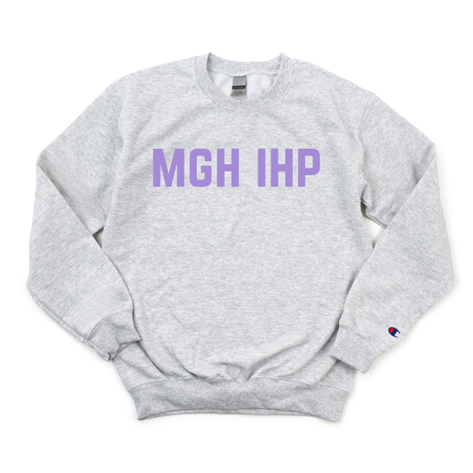LILAC MGH IHP  CHAMPION CREWNECK