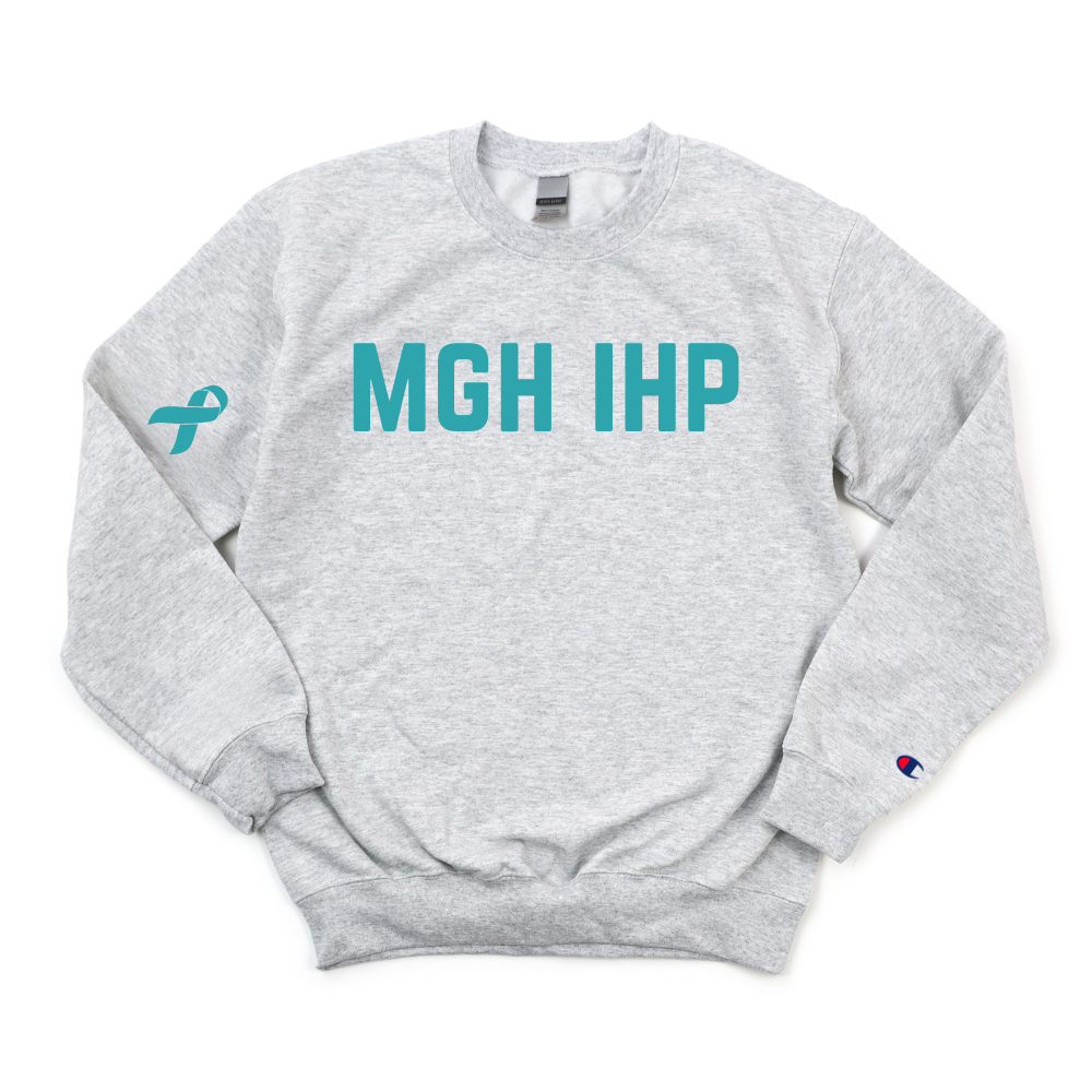 MGH IHP OVARIAN CANCER AWARENESS CHAMPION CREWNECK