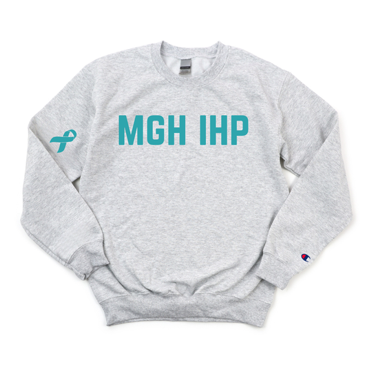 MGH IHP OVARIAN CANCER AWARENESS CHAMPION CREWNECK