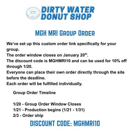 NAVY MGH MRI CHAMPION CREWNECK SWEATSHIRT