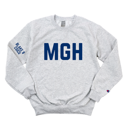NAVY MGH BLAKE 8 CSICU CHAMPION CREWNECK