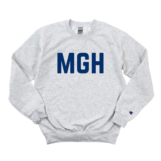 NAVY MGH RN CHAMPION CREWNECK