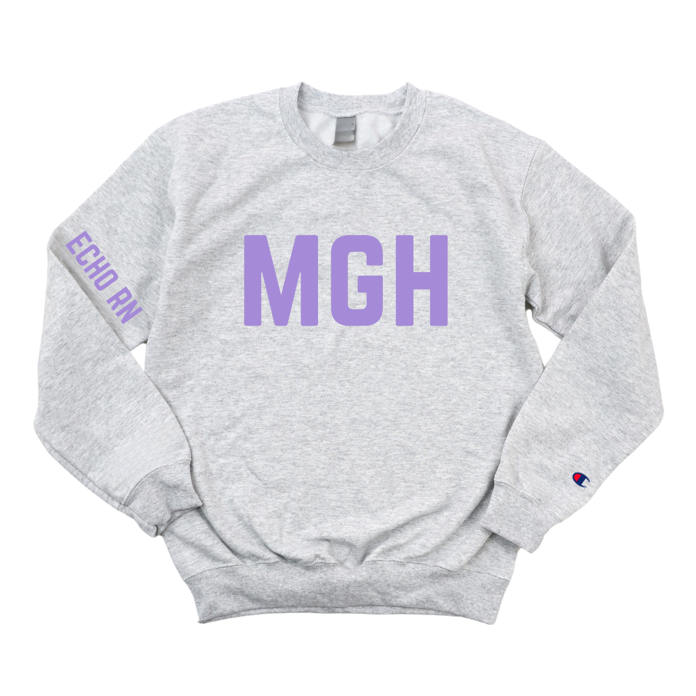 LILAC MGH RN - ECHO RN CHAMPION CREWNECK