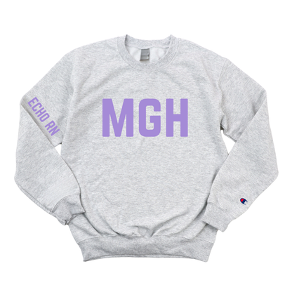 LILAC MGH RN - ECHO RN CHAMPION CREWNECK