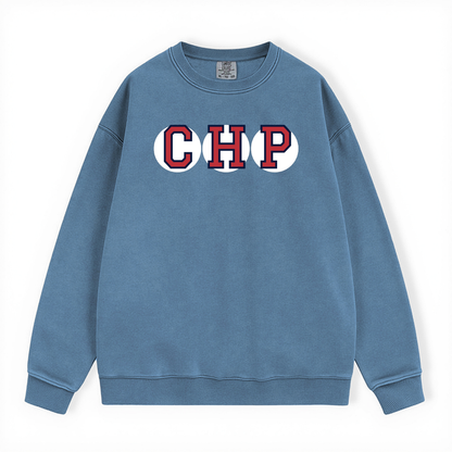 CHP  RETIRED SOX LETTER CREWNECK
