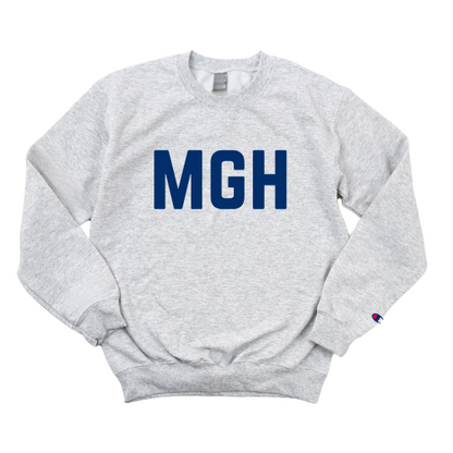 MGH NAVY PA CHAMPION CREWNECK