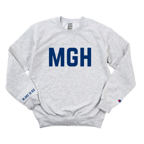 NAVY MGH BLAKE 12 ICU CHAMPION CREWNECK