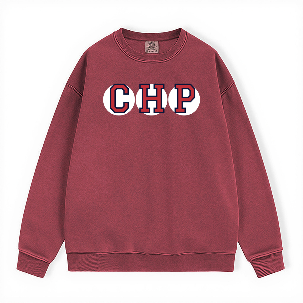 CHP  RETIRED SOX LETTER CREWNECK