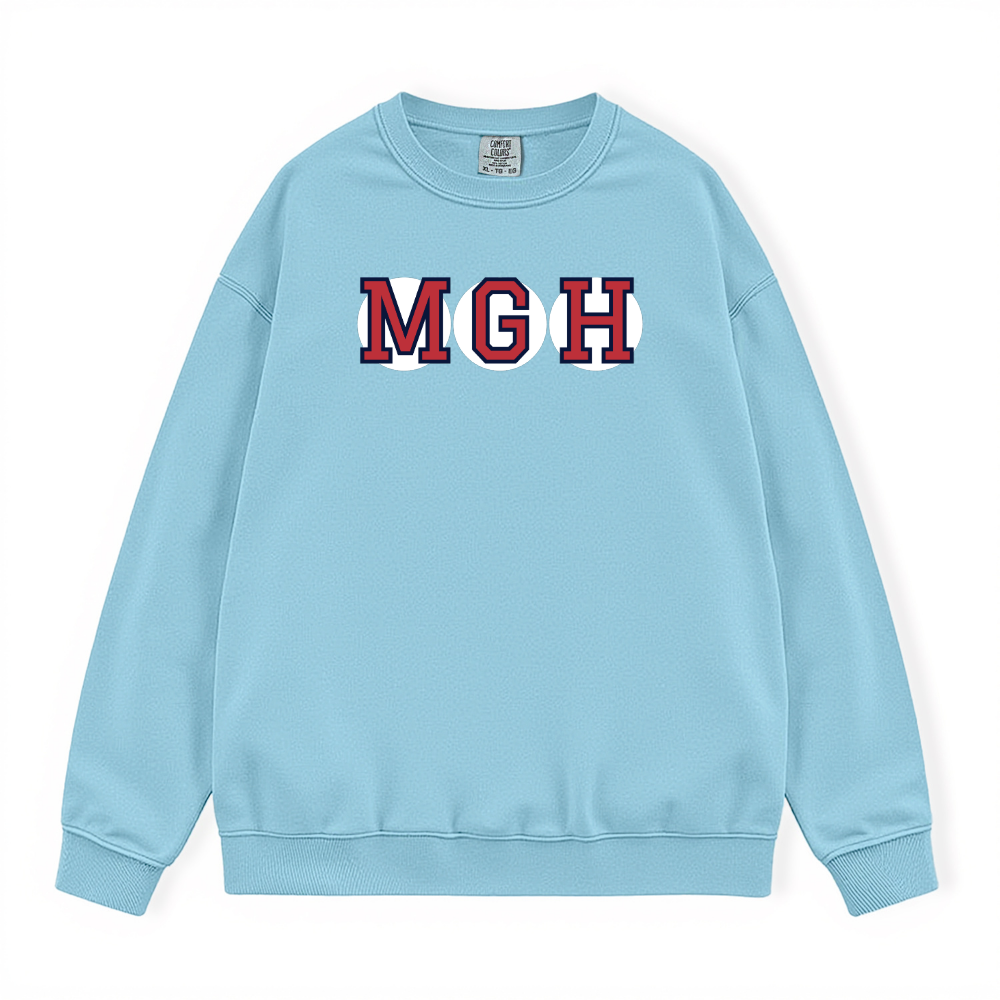 MGH RETIRED SOX LETTER CREWNECK